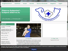 Tablet Screenshot of budapestiallatorvos.hu